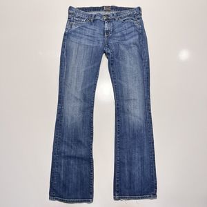 Citizens of Humanity Jeans Kelly Low Rise Boot Cut Blue Denim Women's